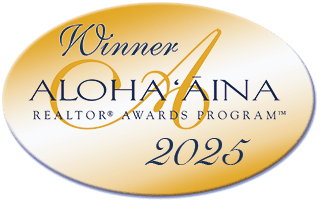 2025 Aloha ‘Aina REALTOR® Award Winner 2025 Aloha ‘Aina REALTOR® Award Winner