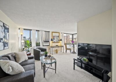 343 Hobron Lane #1001 Living Room