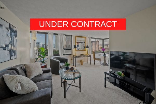 343 Hobron Lane #1001, Under Contract